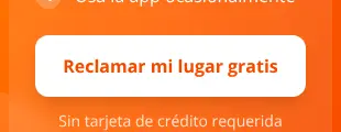 Rendered contrast evidence for Reclamar mi lugar gratis