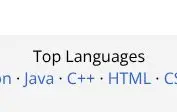 Rendered evidence for Top Languages