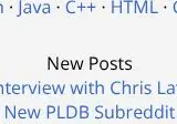 Rendered evidence for New Posts