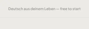 Rendered contrast evidence for Deutsch aus deinem Leben — free to start