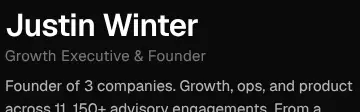 Rendered contrast evidence for Growth Executive & Founder