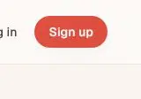 Rendered contrast evidence for Sign up