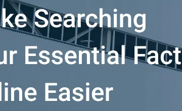 Rendered contrast evidence for Make Searching Your Essential Factory Online Easier