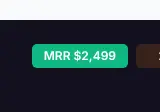 Rendered contrast evidence for MRR $2,499