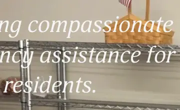 Rendered contrast evidence for Providing compassionate emergency assistance for Wayne County residents.