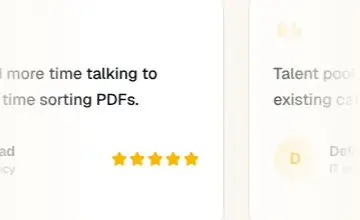 Rendered mobile overflow evidence for We stopped losing candidates in spreadsheets. Submissions go out the same day now.FFounderStaffing a