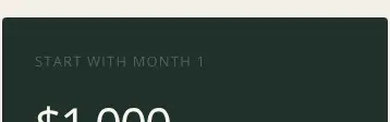 Rendered contrast evidence for Start with Month 1