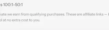 Rendered contrast evidence for As an Amazon Associate we earn from qualifying purchases. These are affiliate li