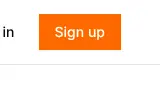 Rendered contrast evidence for Sign up