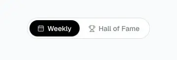 Rendered contrast evidence for WeeklyHall of Fame