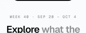 Rendered contrast evidence for Week 40 · Sep 28 – Oct 4