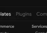 Rendered contrast evidence for Plugins