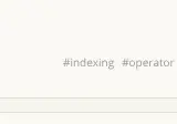Rendered evidence for #indexing
