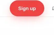 Rendered contrast evidence for Sign up