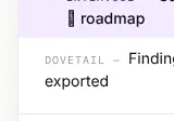 Rendered contrast evidence for Dovetail —