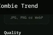 Rendered contrast evidence for JPG, PNG or WebP