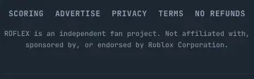 Rendered contrast evidence for ROFLEX is an independent fan project. Not affiliated with, sponsored by, or endo