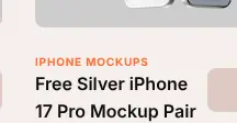 Rendered evidence for Category: iPhone Mockups