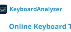 Rendered contrast evidence for KeyboardAnalyzer