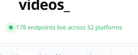 Rendered contrast evidence for 178 endpoints live across 32 platforms
