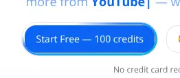 Rendered evidence for Start Free — 100 credits