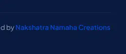 Rendered contrast evidence for Nakshatra Namaha Creations