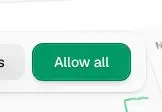 Rendered contrast evidence for Allow all
