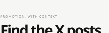 Rendered contrast evidence for Promotion, with context