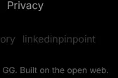 Rendered contrast evidence for linkedinpinpoint