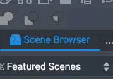 Rendered contrast evidence for Scene Browser
