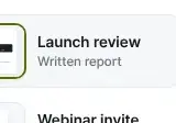 Rendered contrast evidence for Written report