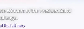Rendered contrast evidence for State Winners of the Presidential AI Challenge.