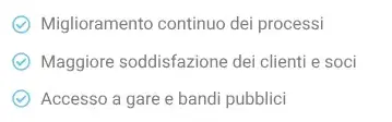 Rendered contrast evidence for Maggiore soddisfazione dei clienti e soci