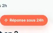 Rendered contrast evidence for Réponse sous 24h