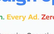 Rendered contrast evidence for Every Ad.