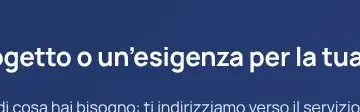Rendered contrast evidence for Hai un progetto o un’esigenza per la tua impresa?