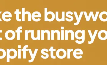 Rendered contrast evidence for Take the busywork out of running your Shopify store