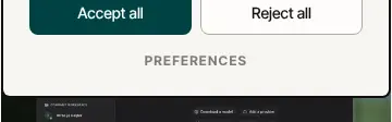 Rendered contrast evidence for Preferences